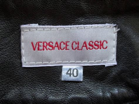 versace classic tag|VERSACE.